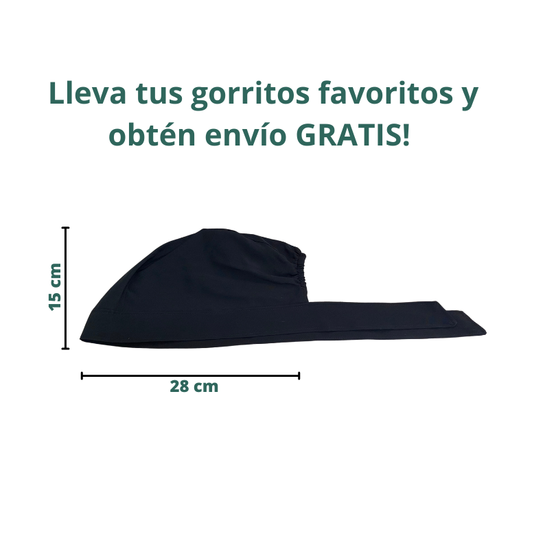 Gorro Medico Quirúrgico Azul Tiffany