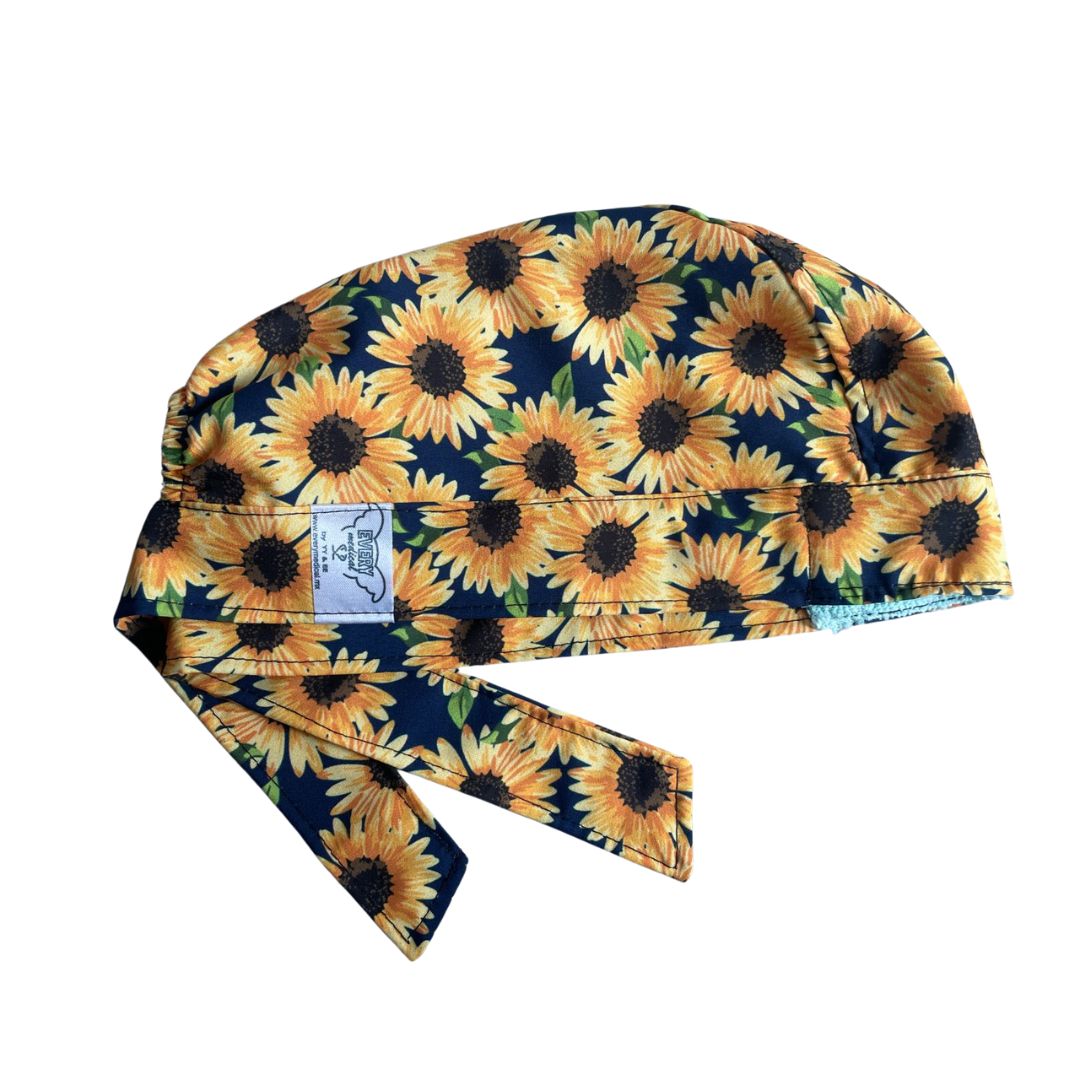 Gorro Medico Quirúrgico - Flores Girasol