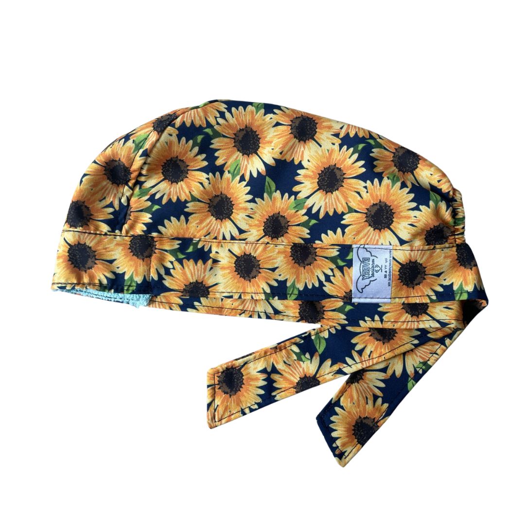Gorro Medico Quirúrgico - Flores Girasol