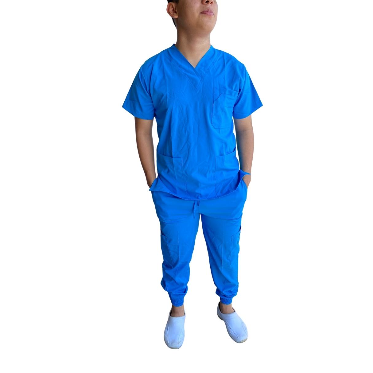 Uniforme Quirúrgico - Hombre - Azul Turquesa - Modelo Toluca
