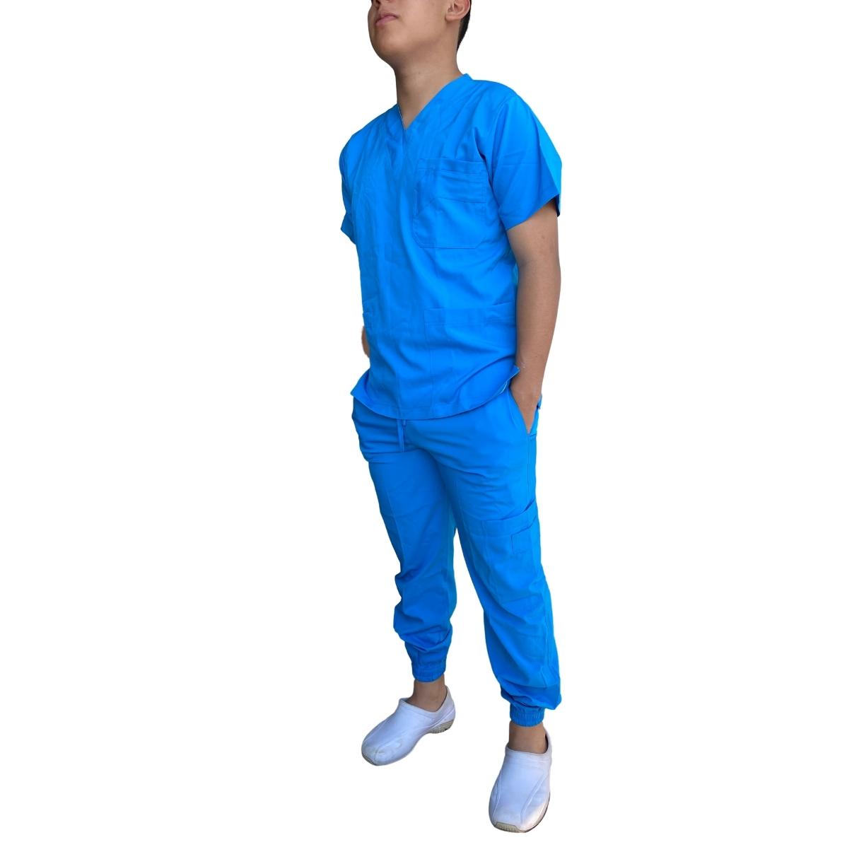 Uniforme Quirúrgico - Hombre - Azul Turquesa - Modelo Toluca