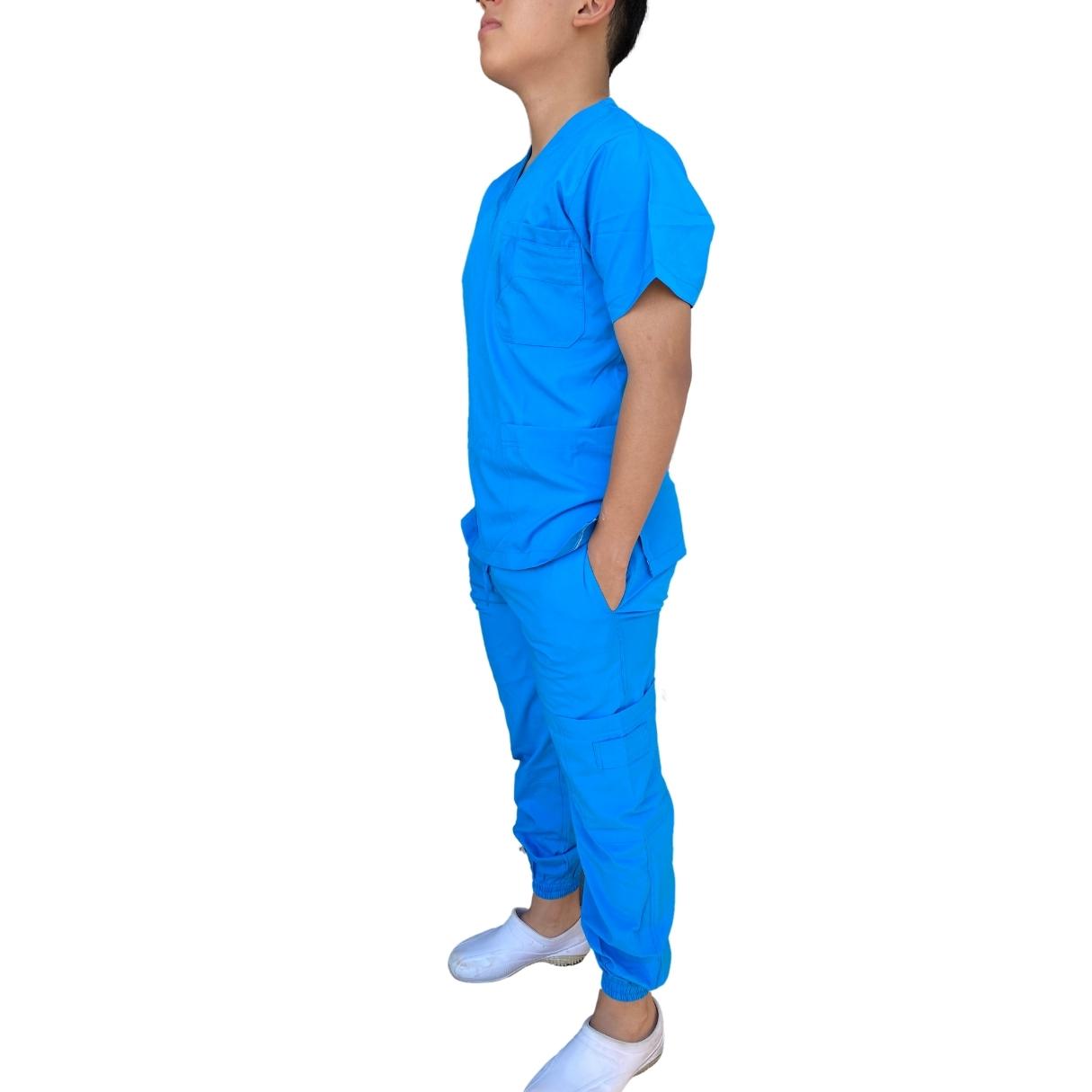 Uniforme Quirúrgico - Hombre - Azul Turquesa - Modelo Toluca