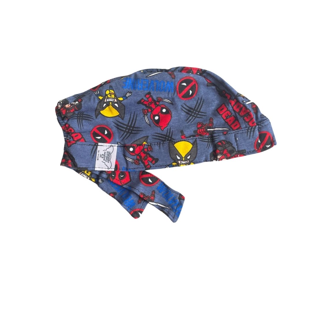 Gorro Medico Quirúrgico - Deadpool & Wolverine - Anti-sudor