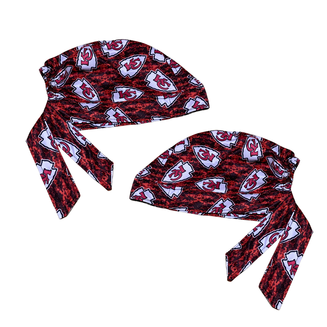 Gorro Quirúrgico Medico Kansas City Chiefs Nfl Antifluidos - Every Medical - Dr. Gorrito