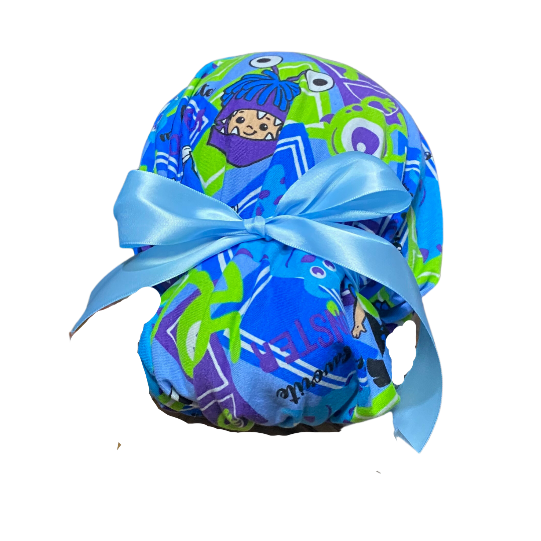 Gorro Quirúrgico Monsters Inn Con Listones - Antisudor - Every Medical - Dr. Gorrito