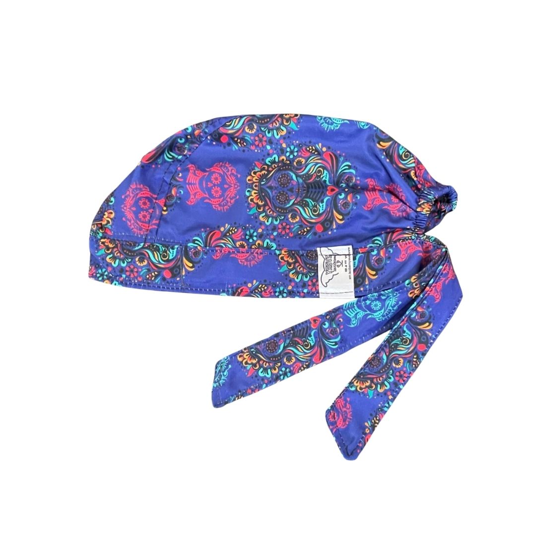 Gorro Medico Quirúrgico - Día De Muertos - Calacas - Catrinas - Multicolor