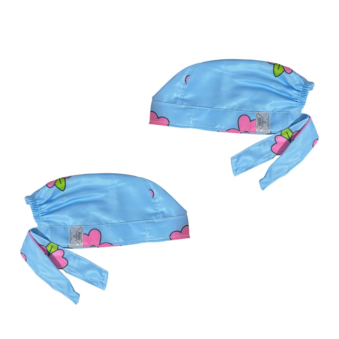 Gorro Medico Quirúrgico - Homero En Vestido - The Simpsons - Celeste