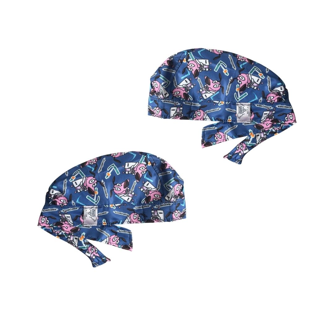 Gorros Quirúrgicos - Coraje El Perro Cobarde Anastesiologo