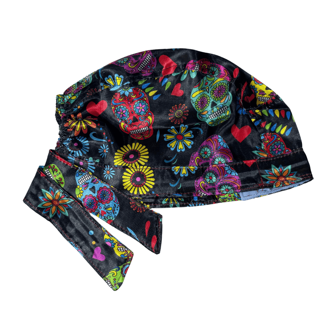 Gorro Quirúrgico - Unisex - Estampado - Dia De Muertos - Papel picado
