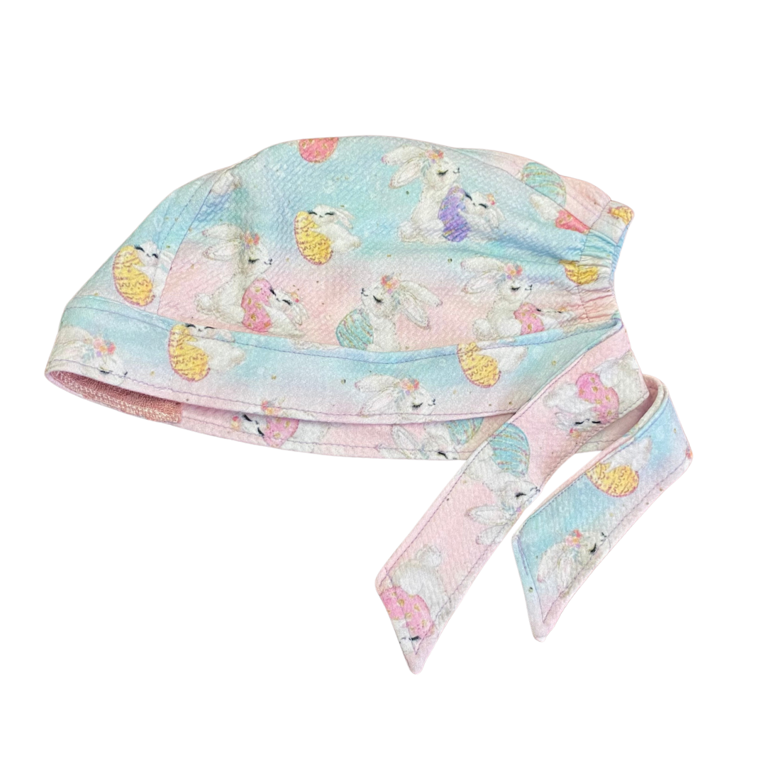 Gorro Medico Quirúrgico - Algodón - Conejo De Pascua - Enfermería - Salud