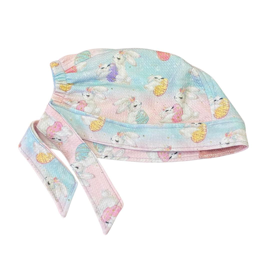 Gorro Medico Quirúrgico - Algodón - Conejo De Pascua - Enfermería - Salud