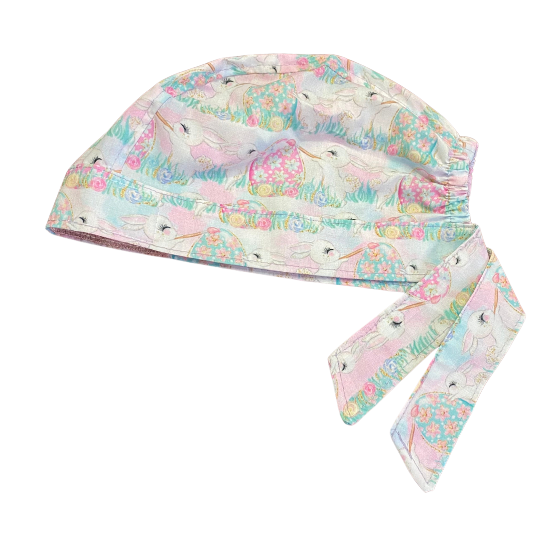 Gorro Medico Quirúrgico - Conejos De Pascua - Enfermera - Salud