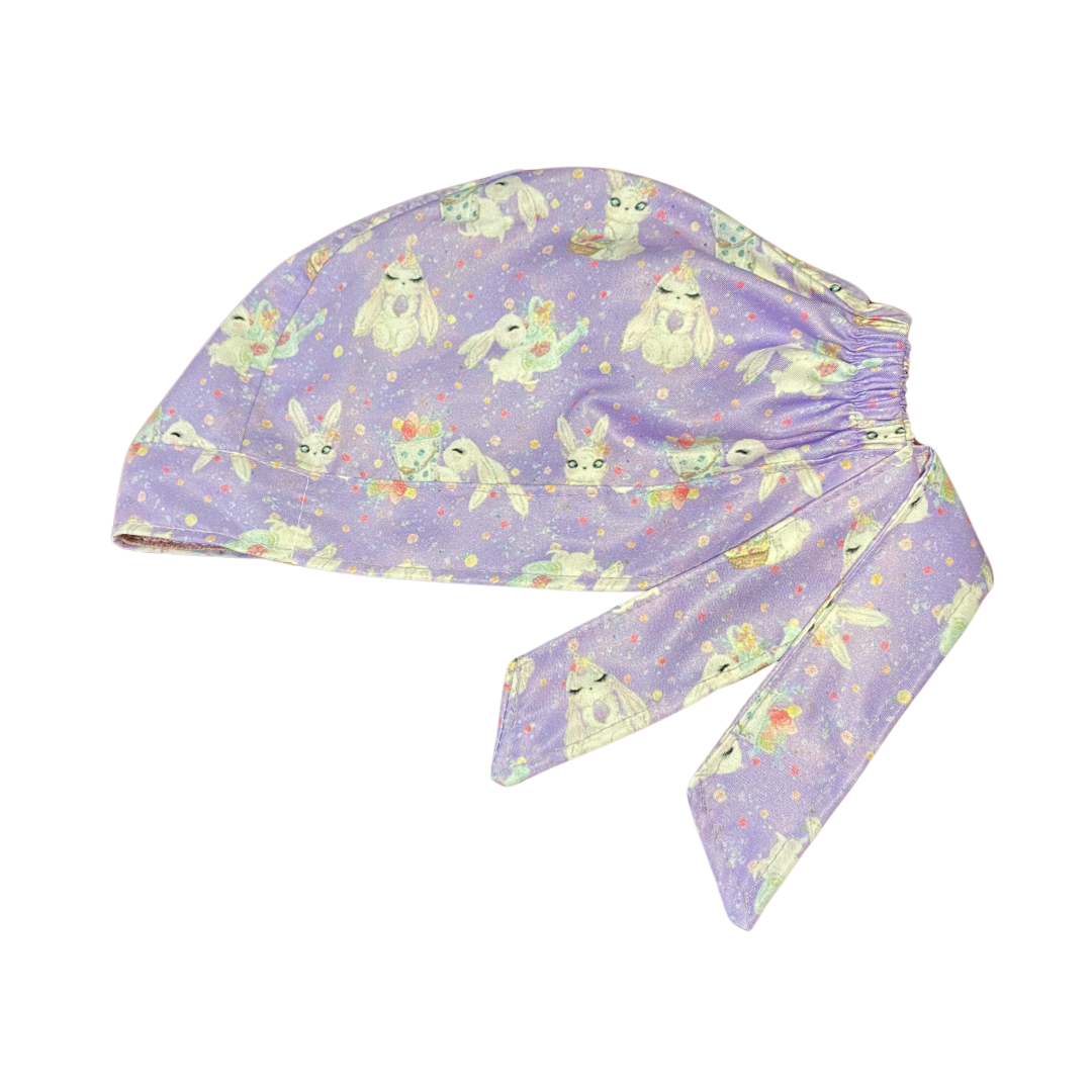 Gorro Medico Quirúrgico - Conejo De Pascua - Enfermera - Salud