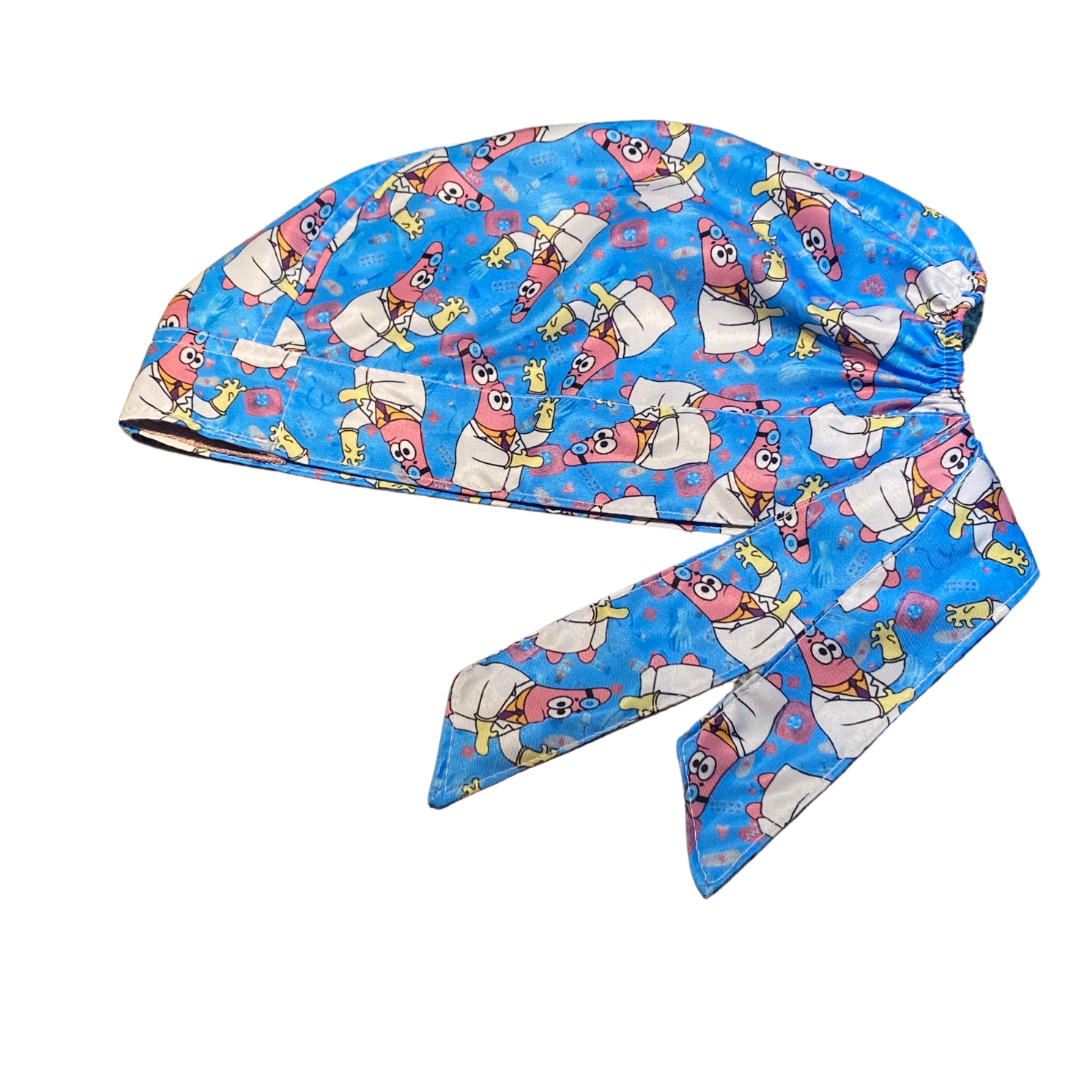 Gorro Quirúrgico - Patricio - Bob Esponja - Medico - Anti-fluido