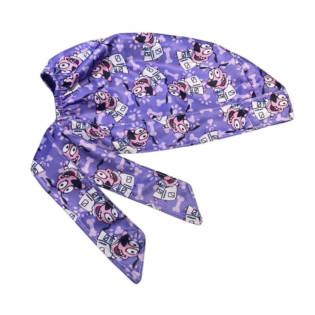 Gorro Quirúrgico Coraje El Perro Cobarde Medico, Hospital