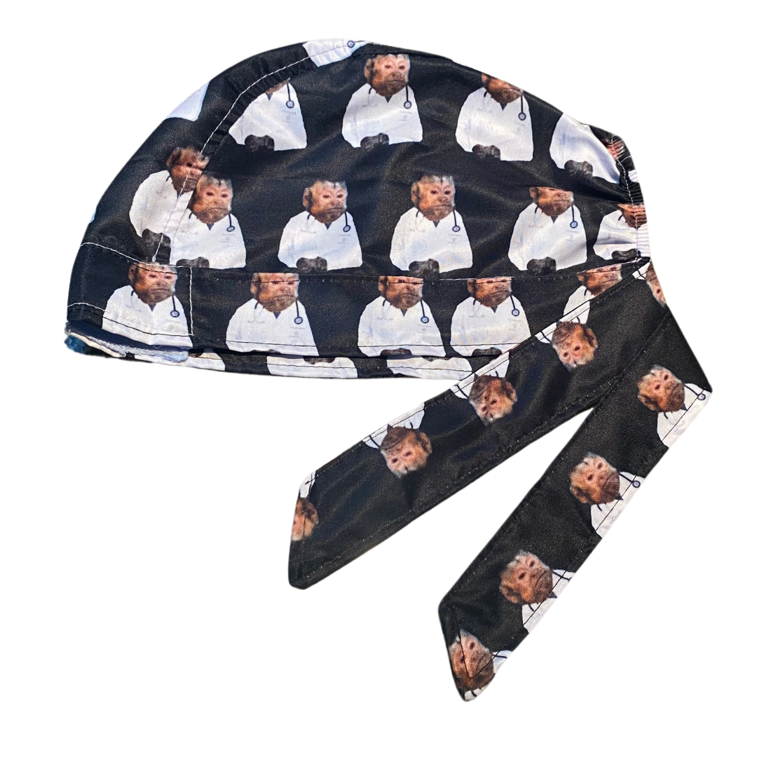 Gorro Medico Quirúrgico Changuito George Doctor Meme Hospita