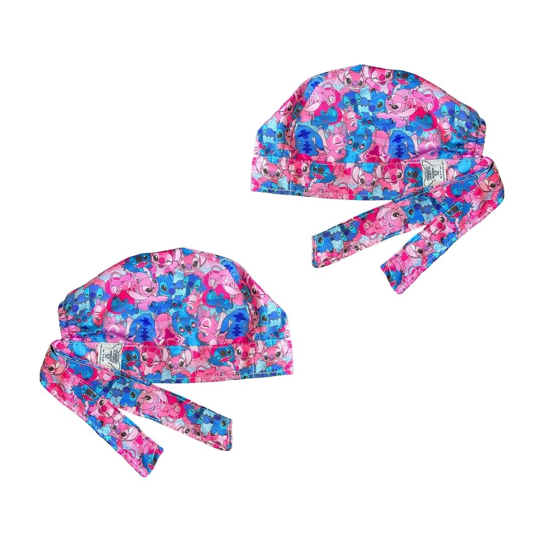 Gorro Medico Quirúrgico - Lili Y Stitch - Lila