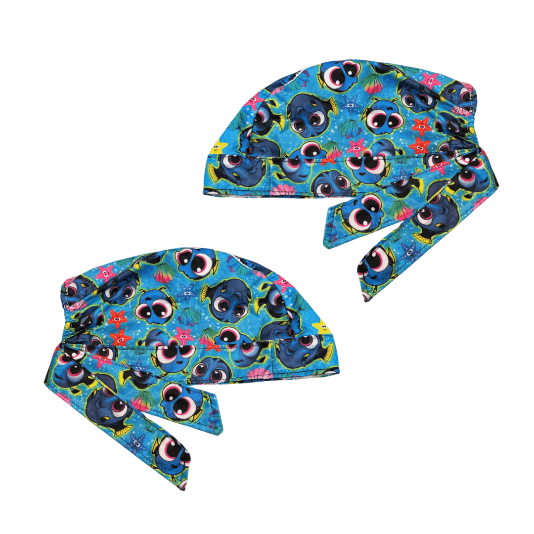 Gorro Medico Quirúrgico Enf Dory Buscando A Nemo Antifluidos