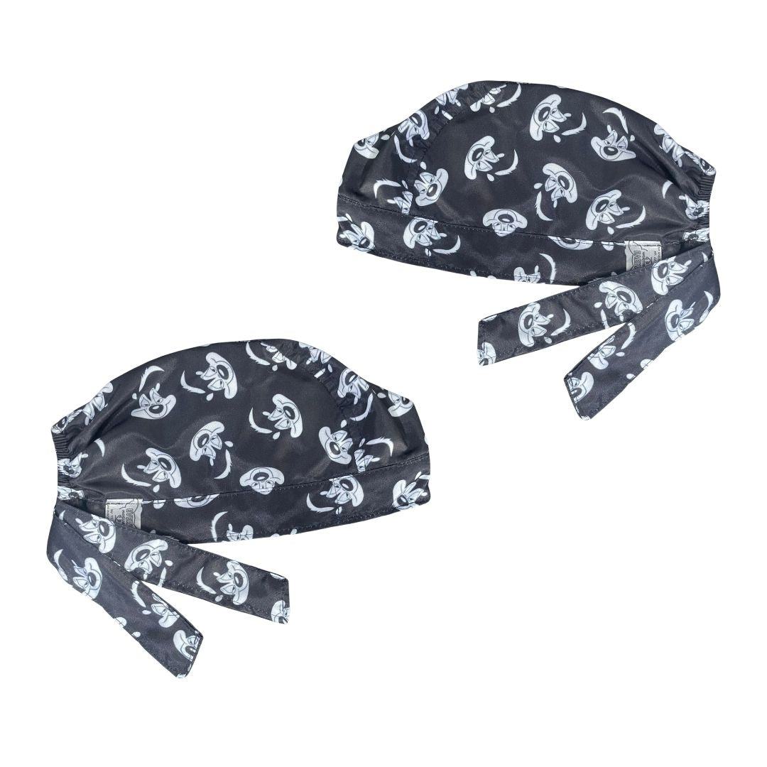 Gorro Medico Quirúrgico - Zorrillo Enamorado - Pepé Le Pew - Negro