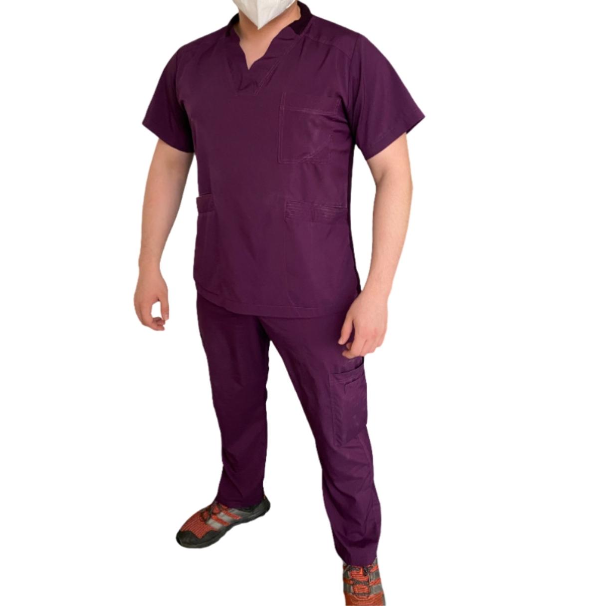 Uniforme Quirúrgico - Hombre - Uva - Modelo Puebla