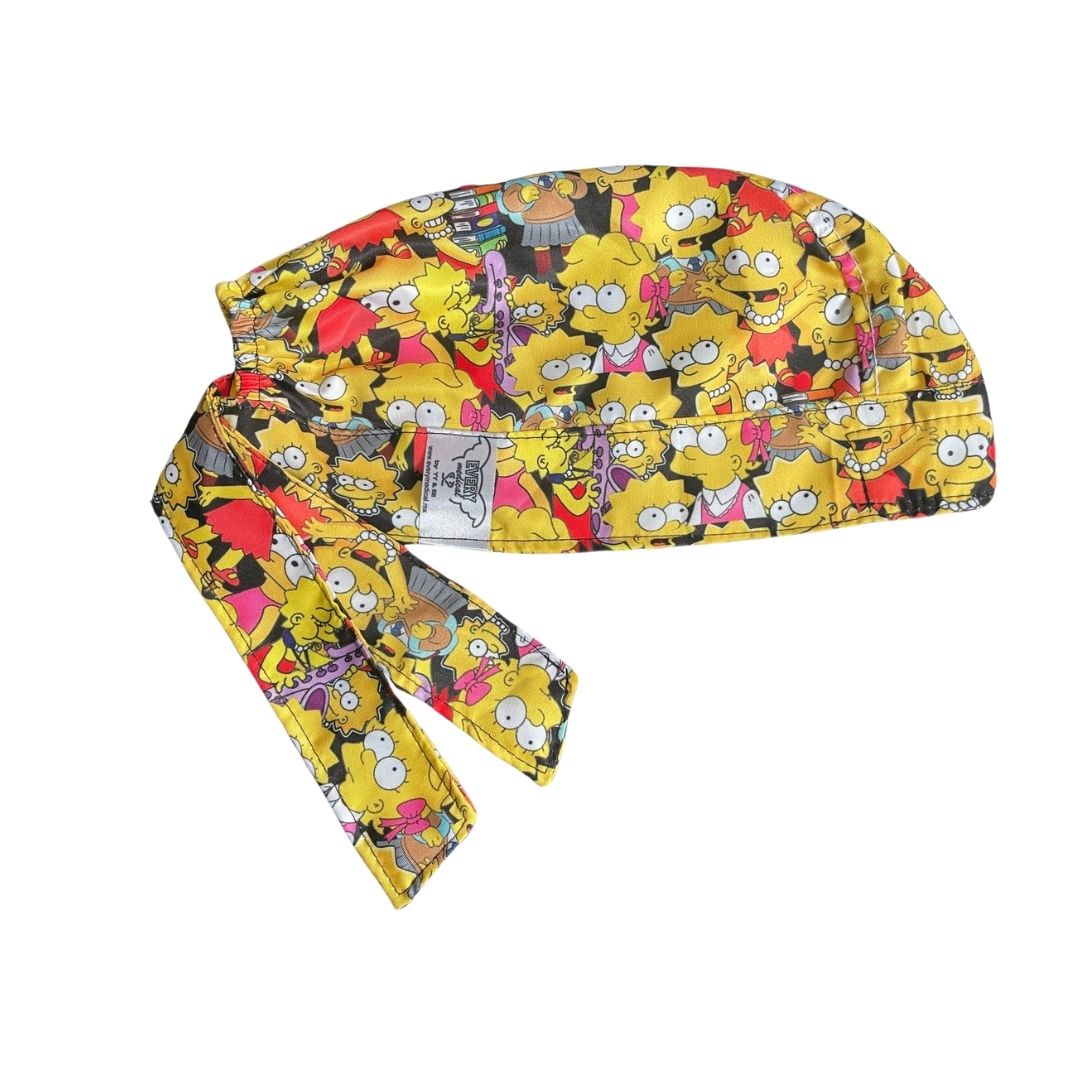 Gorro Quirúrgico - Lisa The Simpsons - Amarillo 2