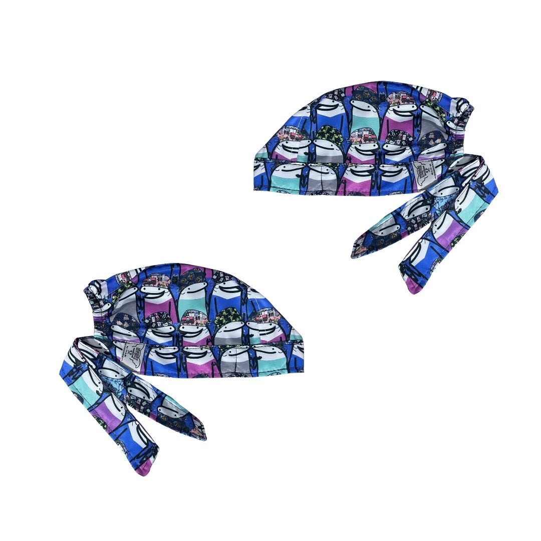 Gorro Medico Quirúrgico - Enfermeria Meme Florj Hospital - Azul
