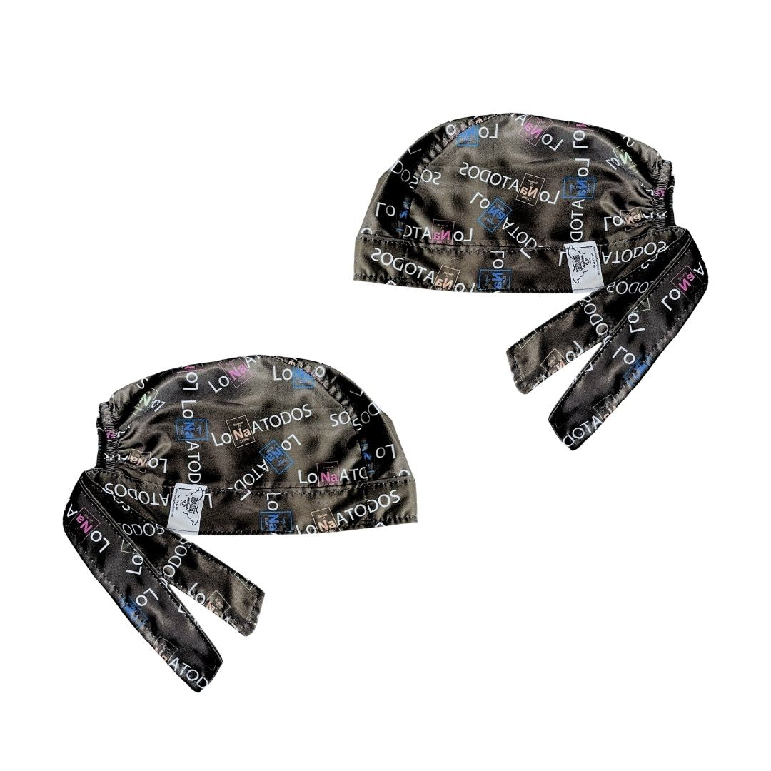 Gorro Quirúrgico - Estampado Medico - Frases Hospital - "Lo Na* A Todos"