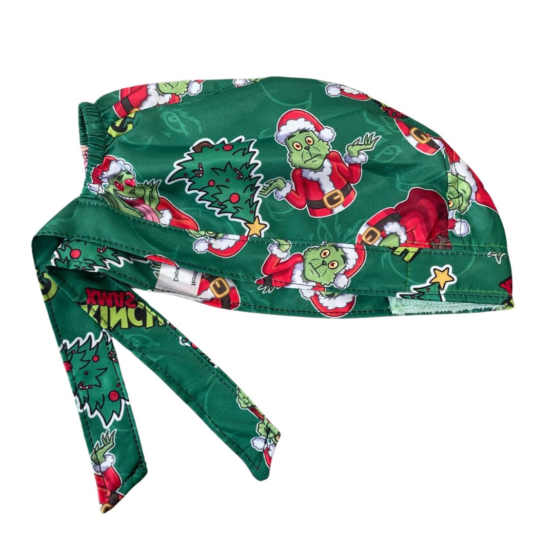 Gorro Quirúrgico - The Grinch - Navidad - Verde Claro