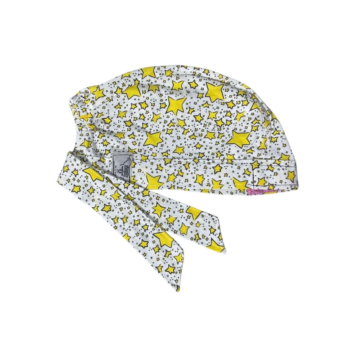Gorro Quirúrgico - Estrellas - Star - Cielo - Blanco