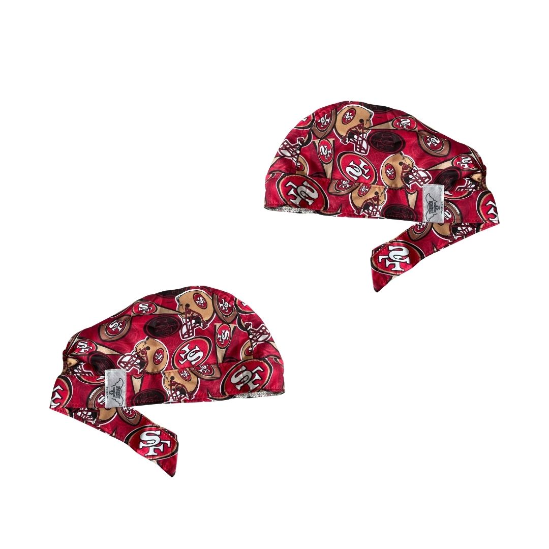 Gorro Quirúrgico Medico - San Francisco 49ers - NFL - Anti-fluido