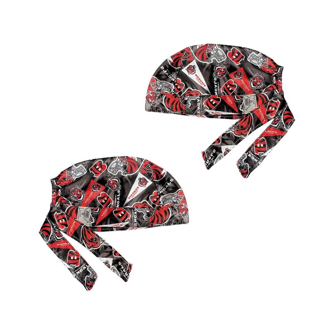 Gorro Quirúrgico Medico - Cincinnati Bengals - NFL - Negro