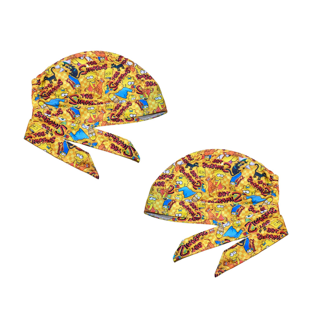 Gorro Quirúrgico Estampado Homero En Vestido, The Simpsons
