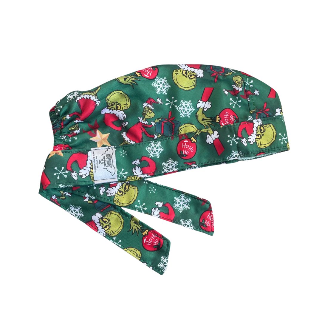 Gorro Quirúrgico - The Grinch - Navidad - Verde