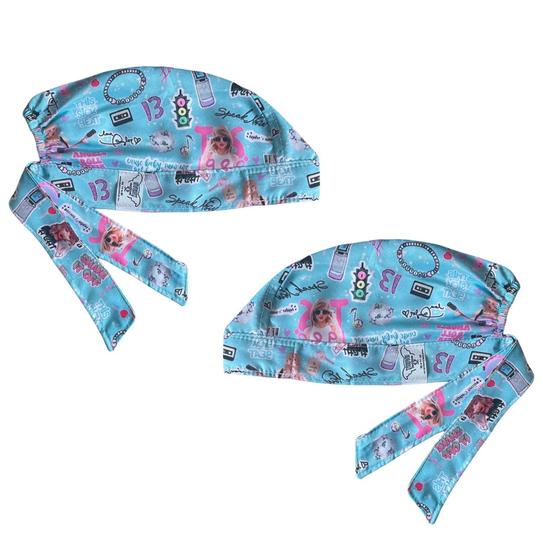 Gorro Quirúrgico - Taylor Swift - Celeste