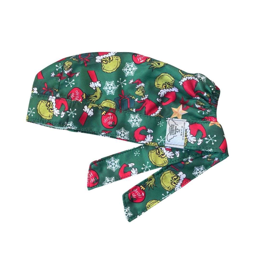 Gorro Quirúrgico - The Grinch - Navidad - Verde