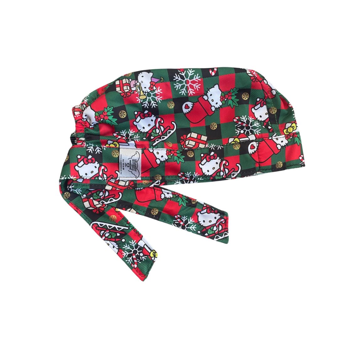 Gorro Quirúrgico - Hello Kitty - Navidad