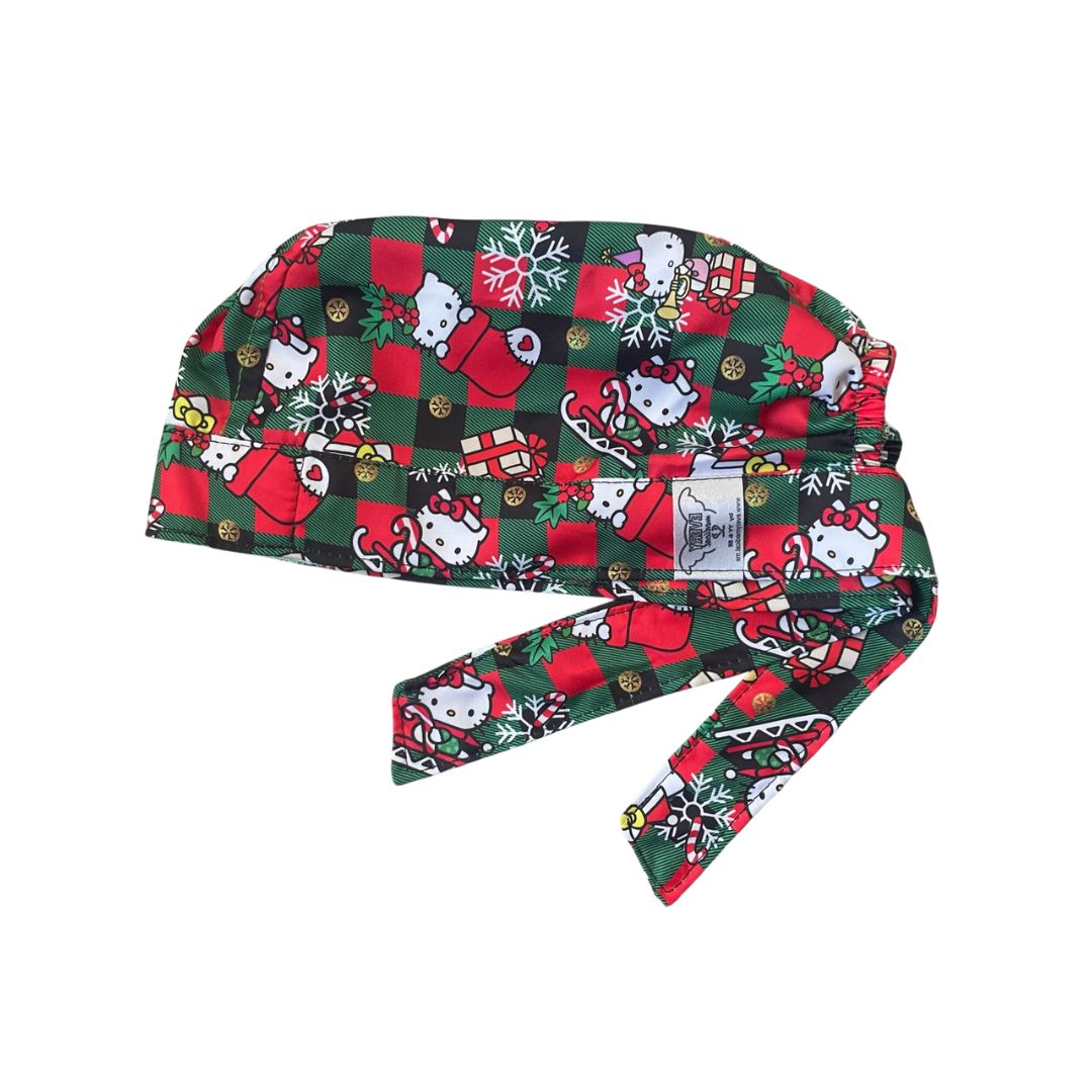 Gorro Quirúrgico - Hello Kitty - Navidad