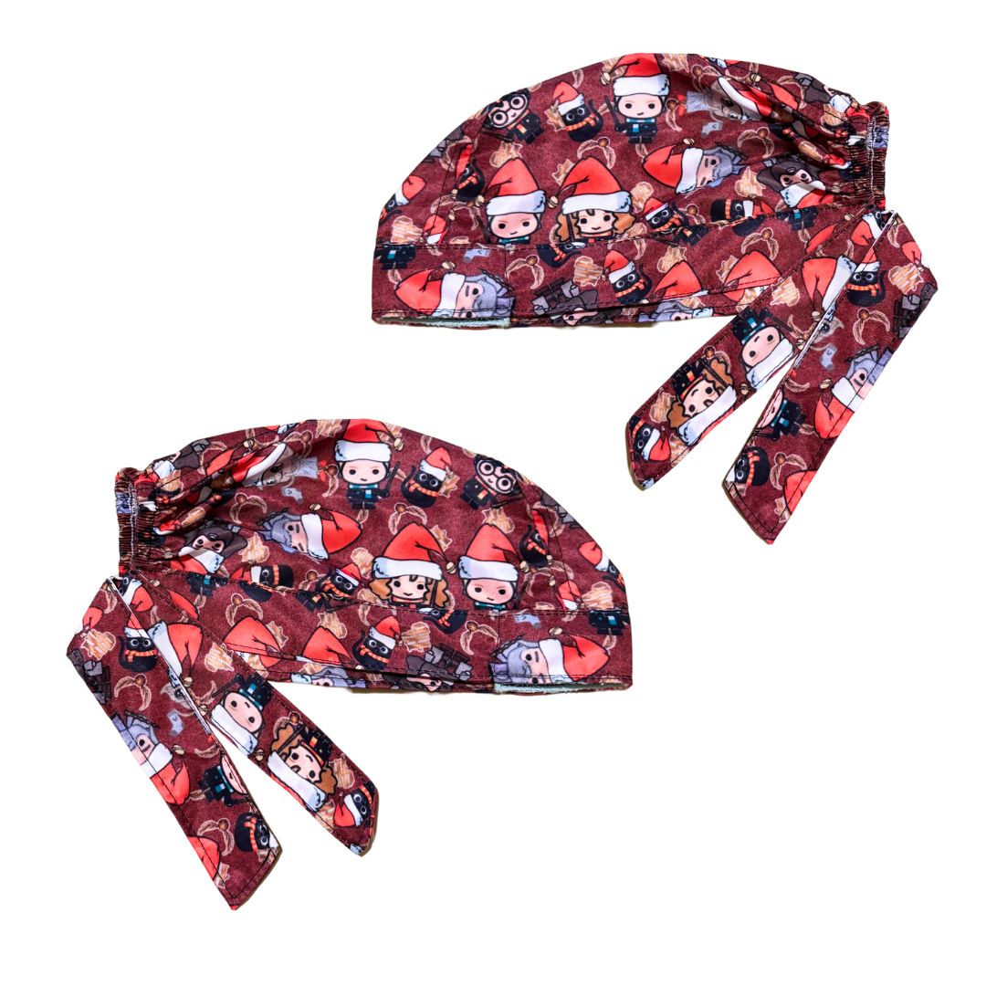 Gorro Quirúrgico Medico - Harry Potter - Navidad - Dobby - Rojo