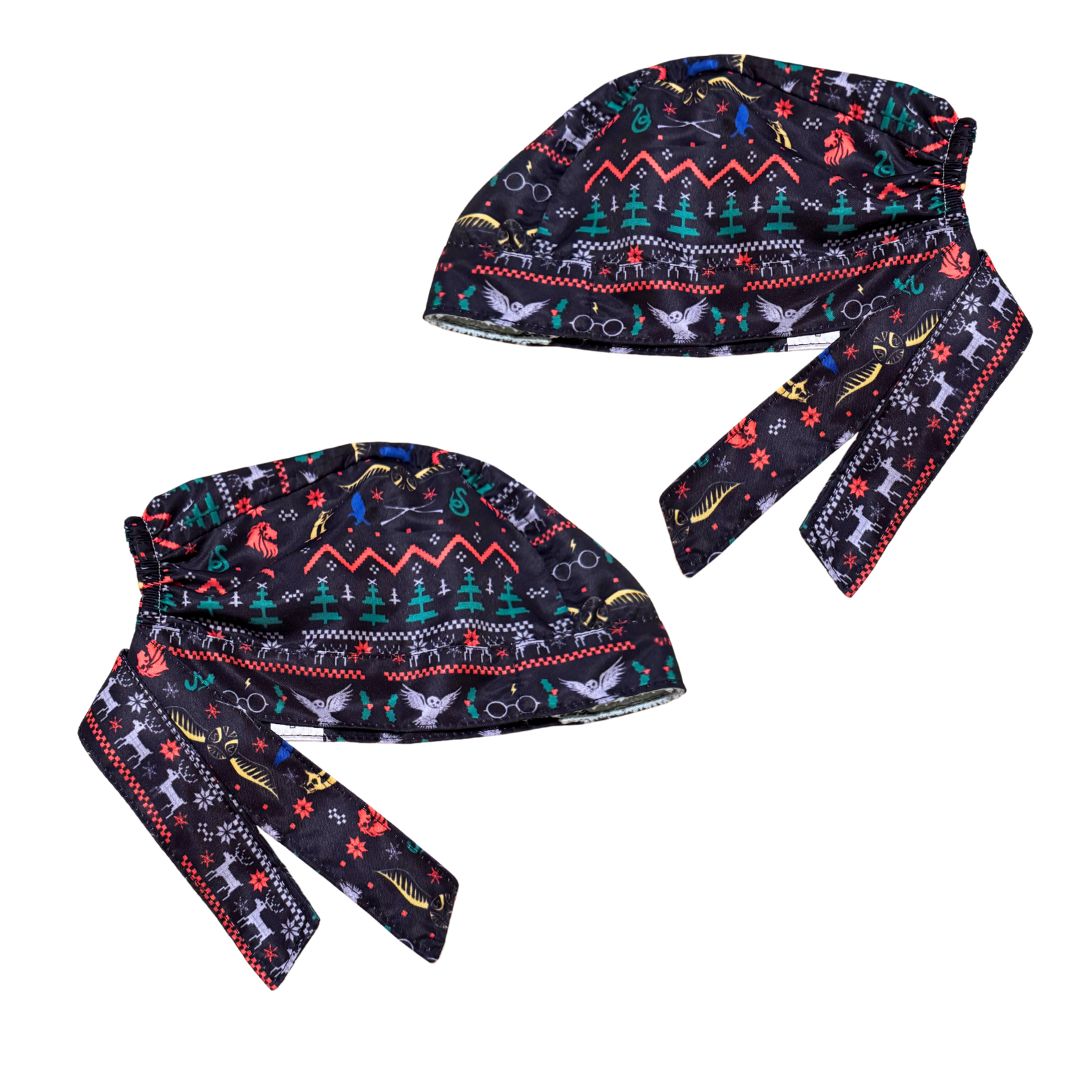 Gorro Quirúrgico Medico - Harry Potter - Navidad - Dobby - Negro