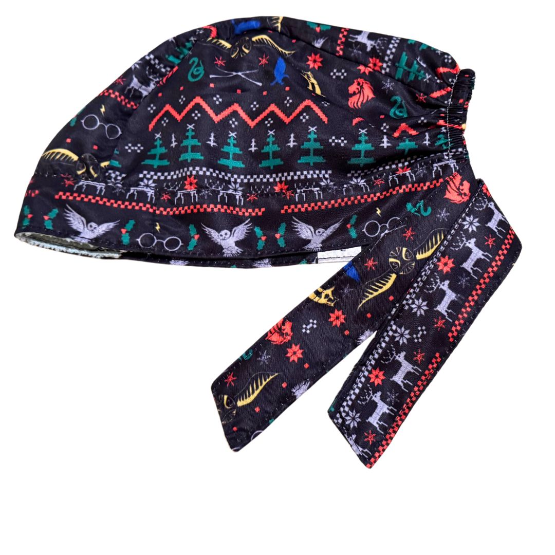 Gorro Quirúrgico Medico - Harry Potter - Navidad - Dobby - Negro