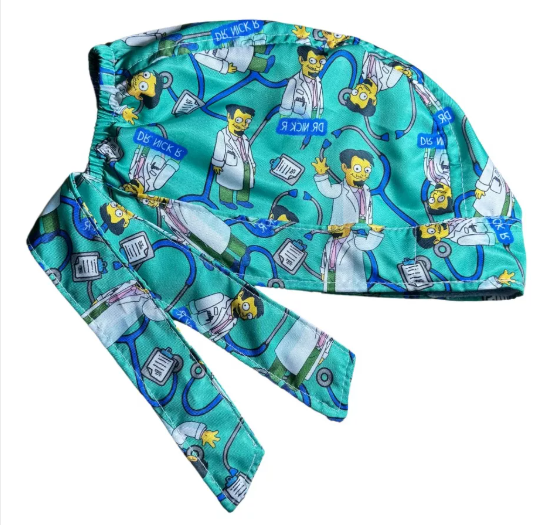 Gorro Medico Quirúrgico - Dr. Nick Rivera - The Simpsons