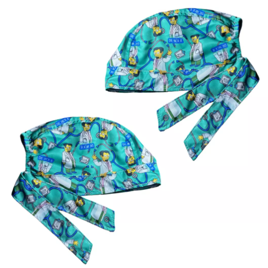 Gorro Medico Quirúrgico - Dr. Nick Rivera - The Simpsons