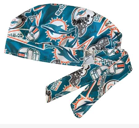 Gorro Quirúrgico - Miami - Dolphins - NFL - Verde