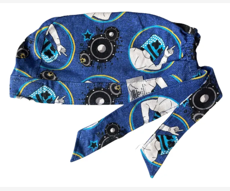 Gorro Medico Quirúrgico - Marshmello - Azul