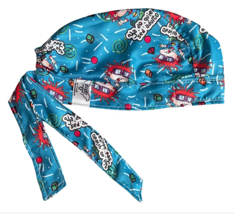 Gorro Medico Quirúrgico - Rugrats - Azul