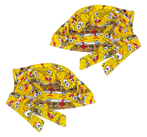 Gorro Quirúrgico - Bob Esponja - Amarillo