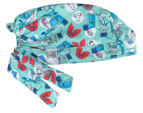 Gorro Medico Quirúrgico - Neumología - Celeste