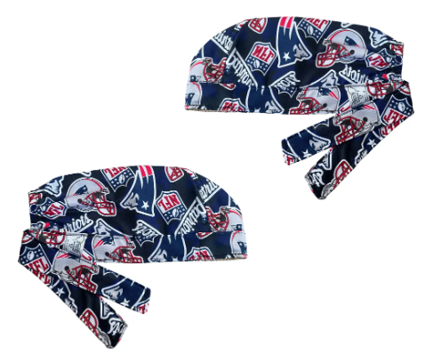 Gorro Quirúrgico Medico New England Patriots Nfl Antifluido