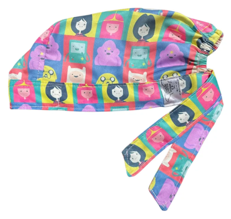 Gorro Medico Quirúrgico - Hora De Aventura - Finn & Jake - "Todos"