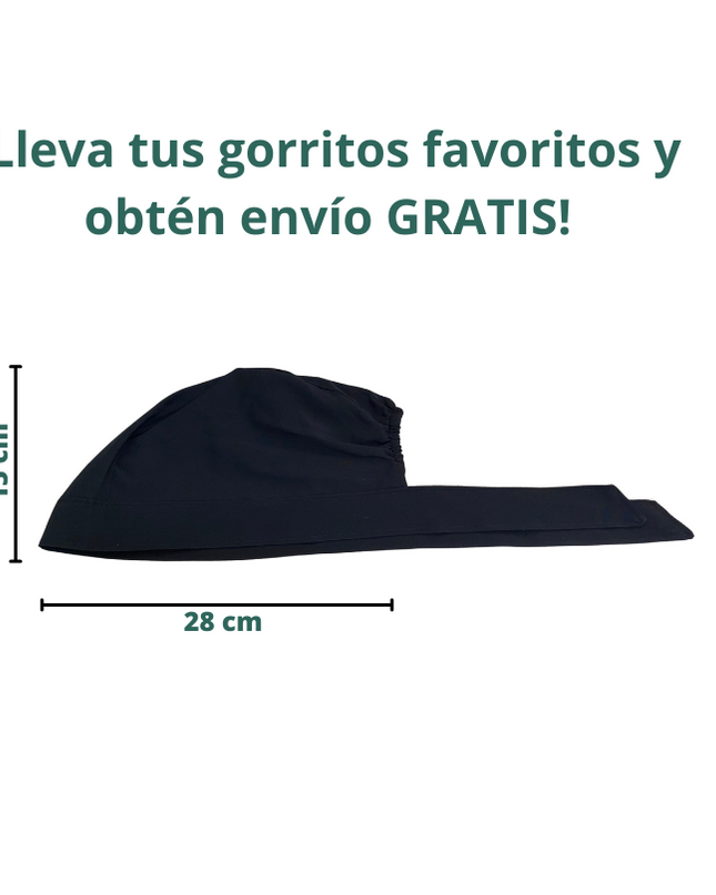 Gorro Medico Quirúrgico Negro Barb La Pelicula - amarillo